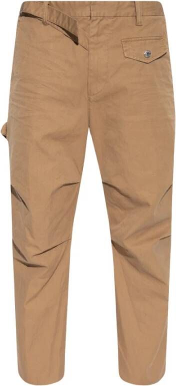 Dsquared2 Katoenen broek , Beige, Heren