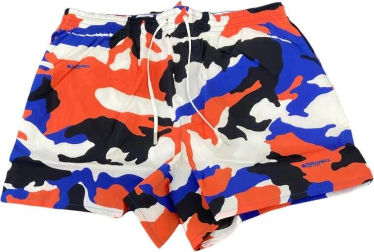 Dsquared2 korte broek , Oranje, Heren