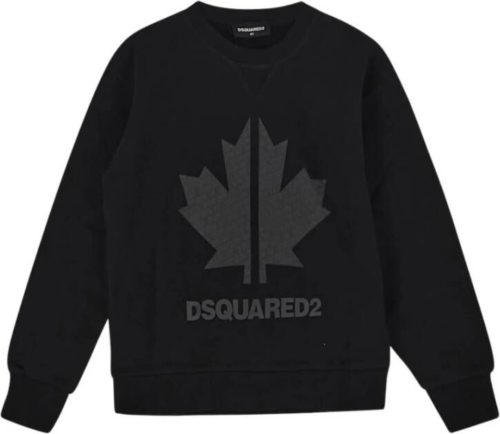 Dsquared2 Slouch fit trui , Zwart, Heren
