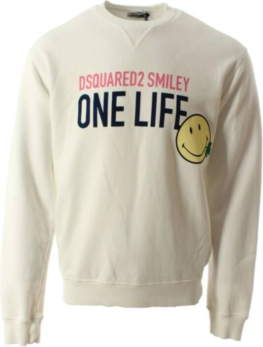 Dsquared2 Truien & Vesten Beige Heren