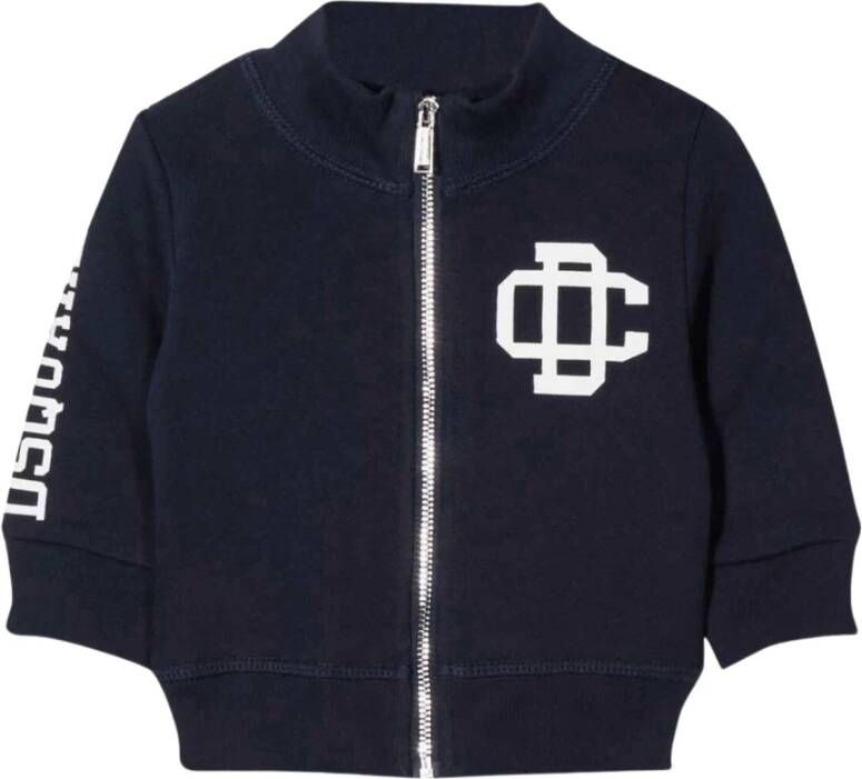 Dsquared2 Sweatshirts , Blauw, Heren