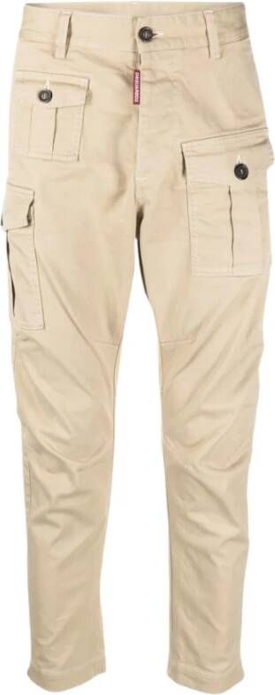 Dsquared2 Broeken Beige Heren