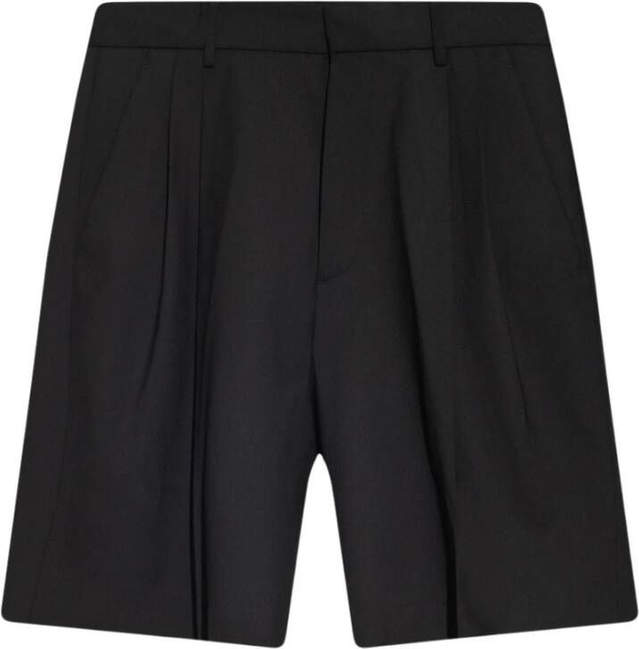 Dsquared2 2 Pleats Surf Shorts , Zwart, Heren