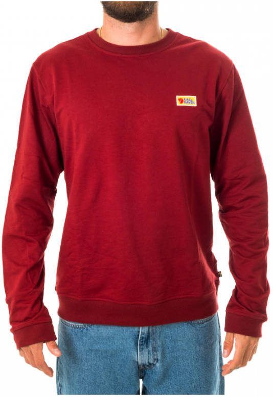 Fjä, llrä, ven Vardag Sweater Trui Donkerrood