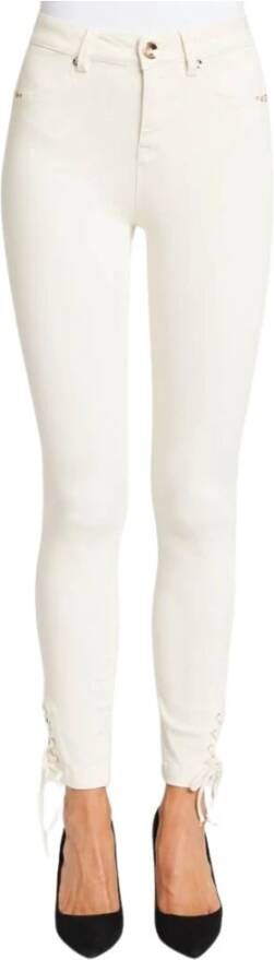 Gaudi Skinny Jeans Wit Dames