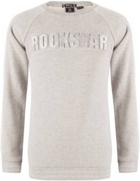 Indian Blue Jeans ! Meisjes Sweater Maat 92 Grijs Katoen/elasthan