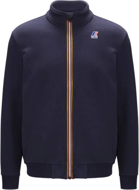 K-way K Way Sweaters Blue K Way, Blauw, Heren