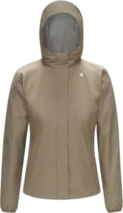 K-way Lichte jassen K Way, Beige, Dames