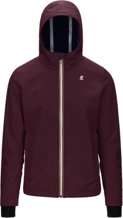 K-way Lichte jassen K Way, Rood, Heren