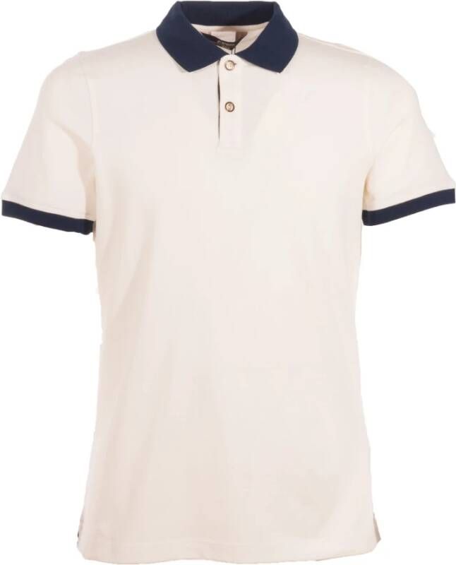 K-way Polo Shirts K Way, Beige, Heren