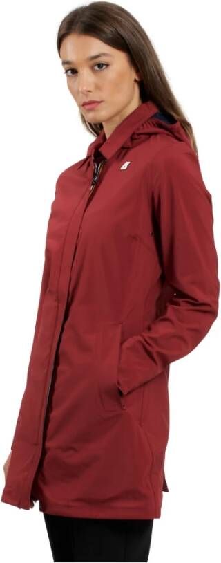 K-way Regenjassen K Way, Rood, Dames