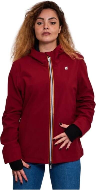 K-way Regenjassen K Way, Rood, Dames