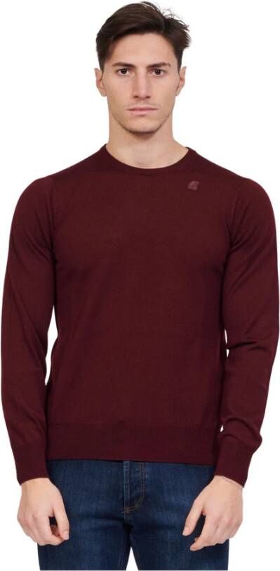 K-way K Way Truien & Vesten Rood Heren