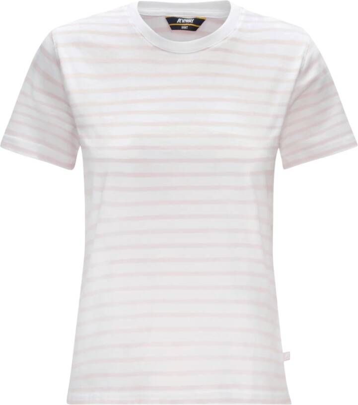 K-way T shirts K Way, Wit, Dames