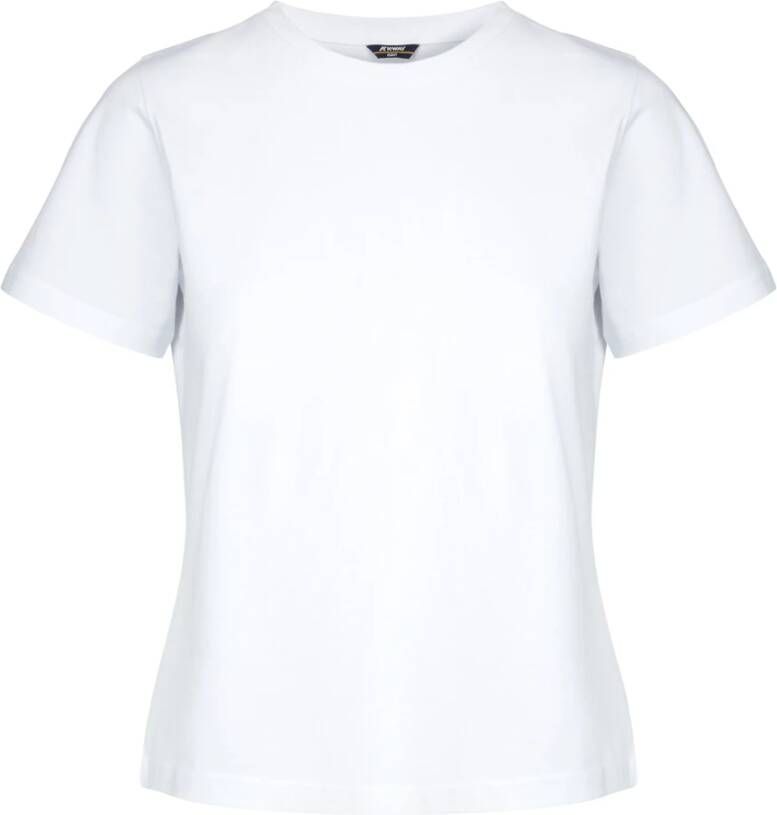 K-way T Shirts K Way, Wit, Dames