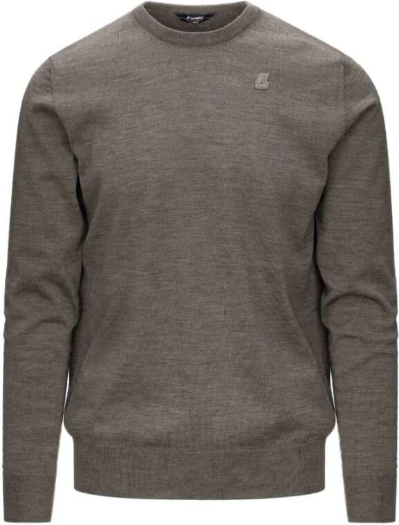 K-way Sweatshirt miinto df3a27f8ad7430e0a986 K Way, Beige, Heren