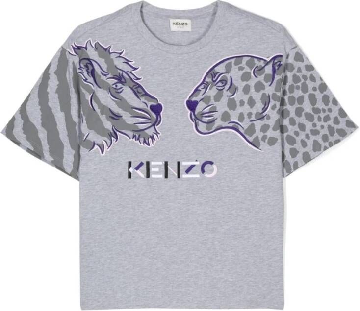 Kenzo T shirts Grijs Heren