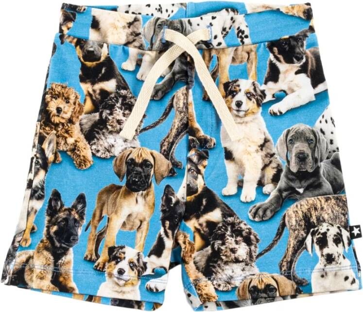 Molo 3S22H104 shorts in Tessuto , Blauw, Heren