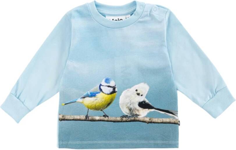 Molo 3W21A401 Christer Share Shirt , Blauw, Heren