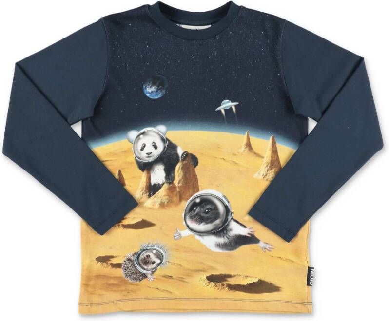 Molo Blouses Blauw unisex