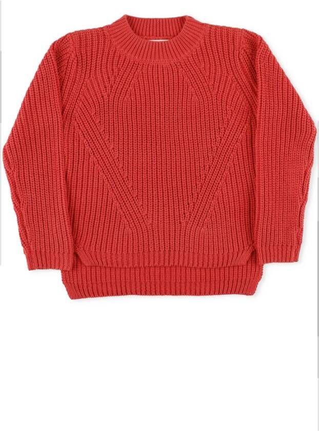 Molo Gebreide kleding , Rood, Unisex