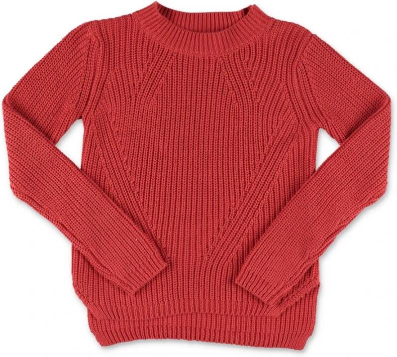 Molo Gillis Red Gebreide Organic Cotton Jumper , Rood, Dames