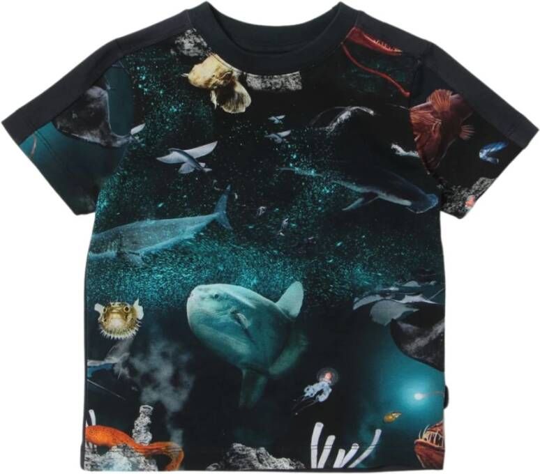 Molo T shirts Zwart Heren