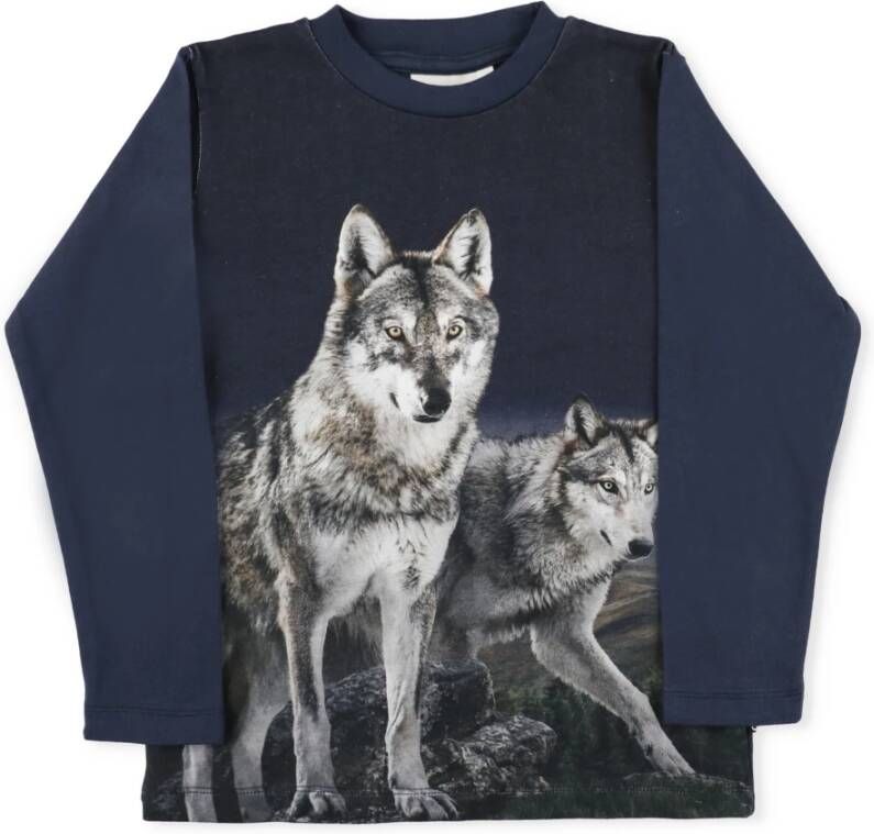 Molo Sweatshirts , Blauw, Heren