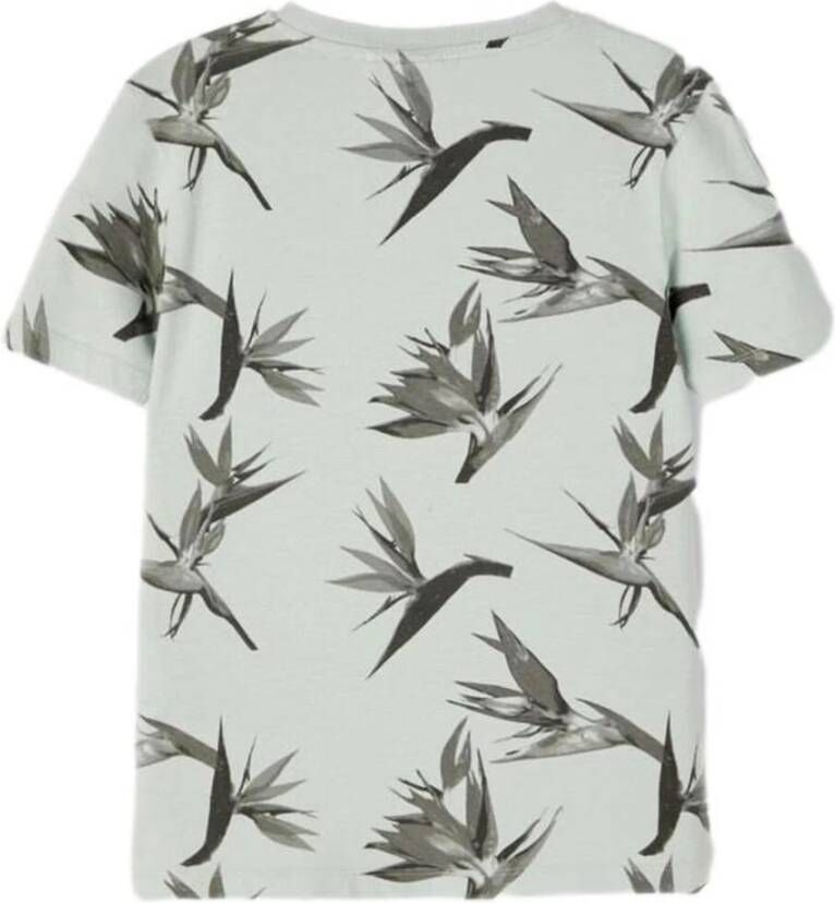 LMTD T-shirt Hippi van biologisch katoen lichtgroen