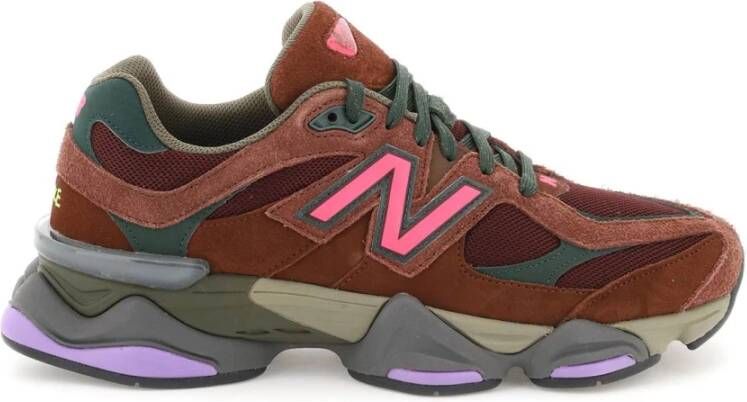 New Balance Sneakers , Rood, Heren