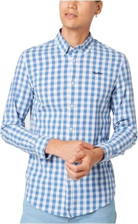 Pepe Jeans Alledaagse t shirts , Blauw, Heren