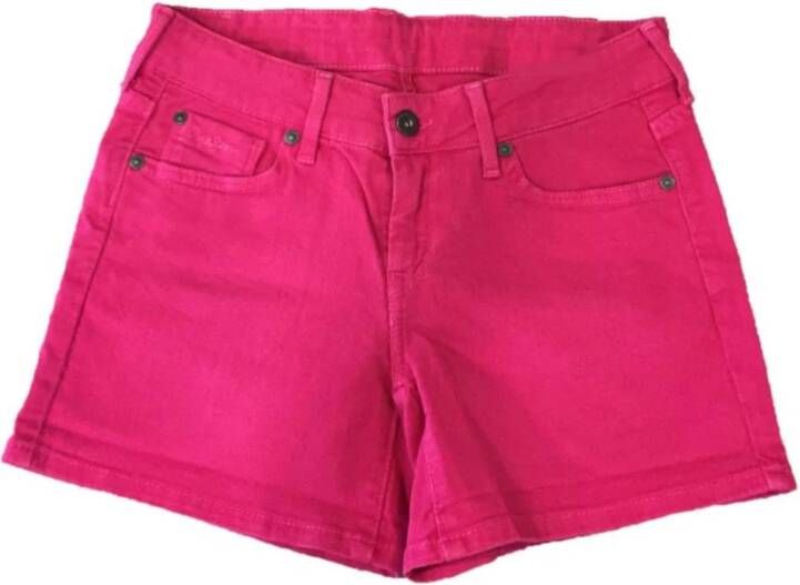Pepe Jeans Korte broeken Paars Dames
