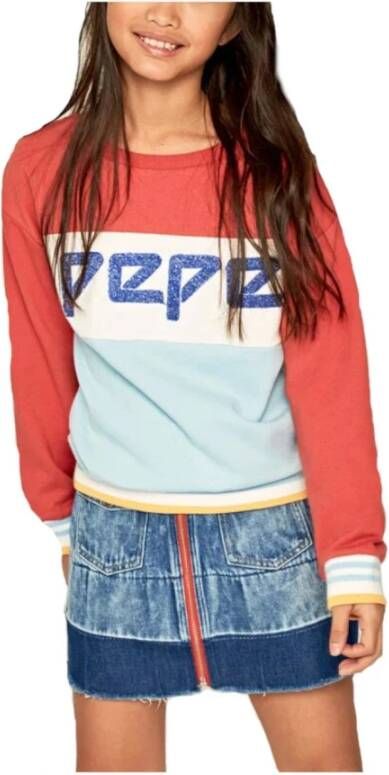 Pepe Jeans Sweatshirts , Rood, Dames