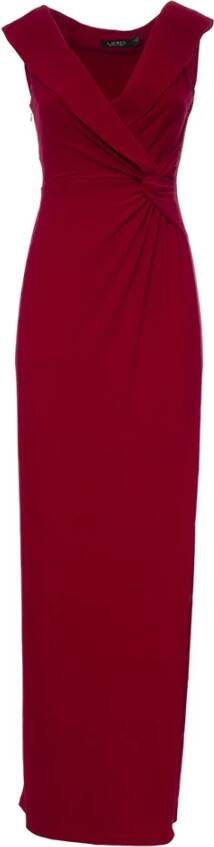 Ralph Lauren Dag Maxi jurk , Rood, Dames