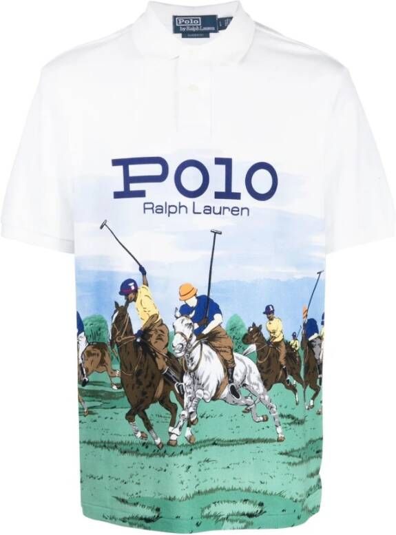 Ralph Lauren Poloshirt , Wit, Heren