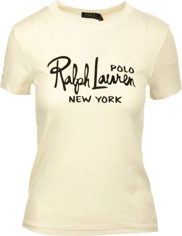 Ralph Lauren T shirts Beige Dames