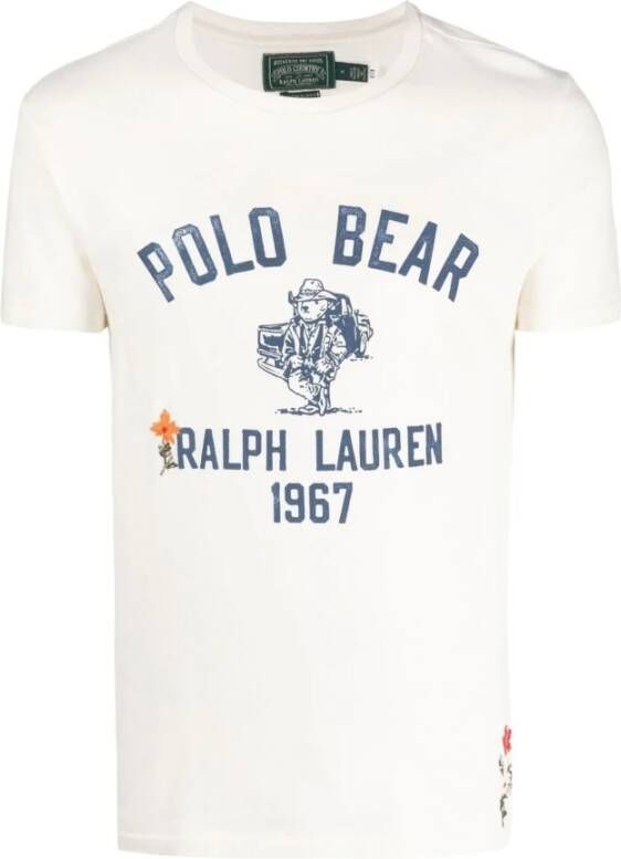 Ralph Lauren T shirt , Wit, Heren