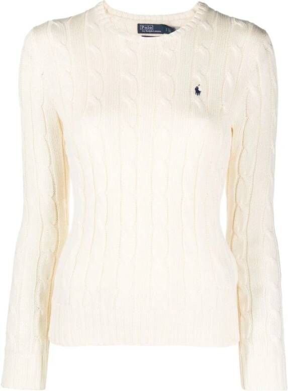 Ralph Lauren Truien met ronde hals , Beige, Dames