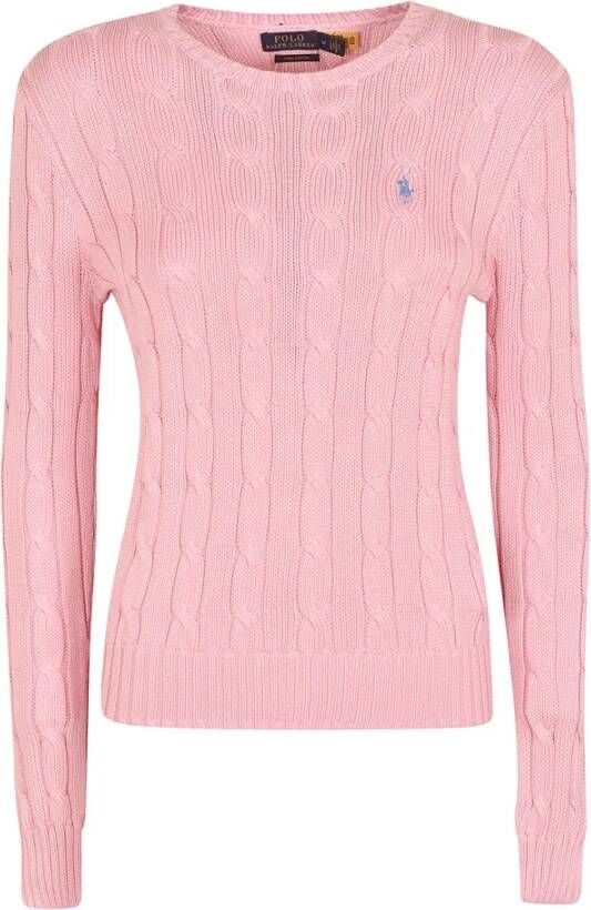 Ralph Lauren Truien met ronde hals , Roze, Dames