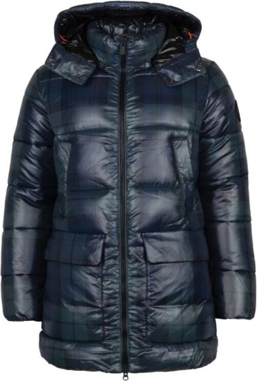 Save The Duck Down Jackets , Blauw, Dames