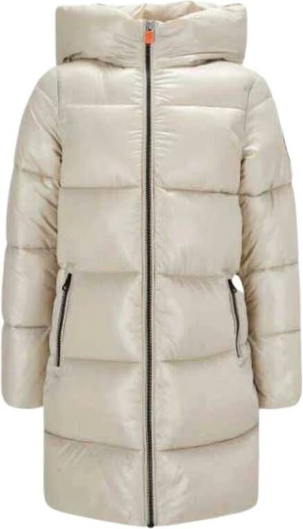 Save The Duck Marc door Marc Jacobs Black Leather Bow Platform enkelriem sandalen , Beige, Dames