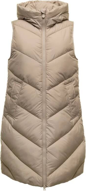 Save The Duck Bodywarmers Beige Dames