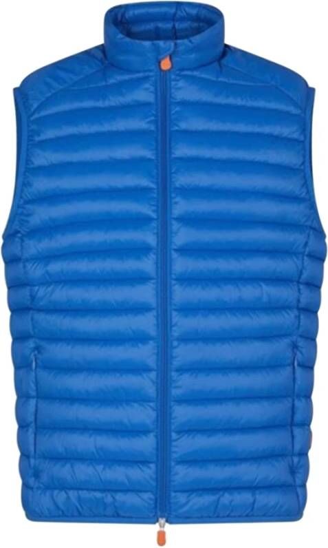 Save The Duck Vesten , Blauw, Heren