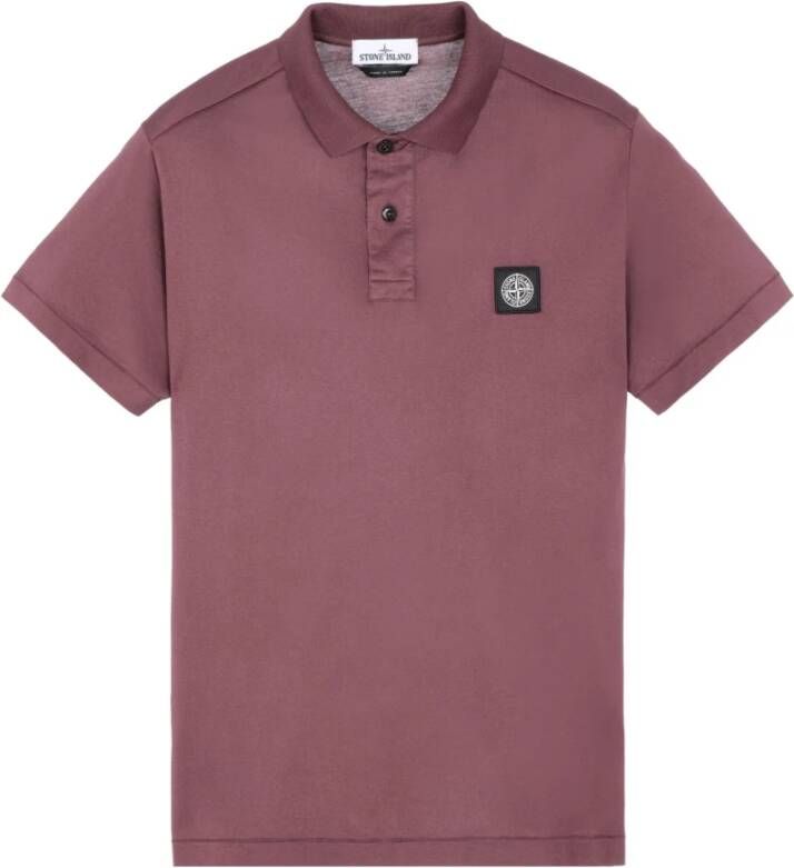 Stone Island 22613 Polo shirt , Paars, Heren