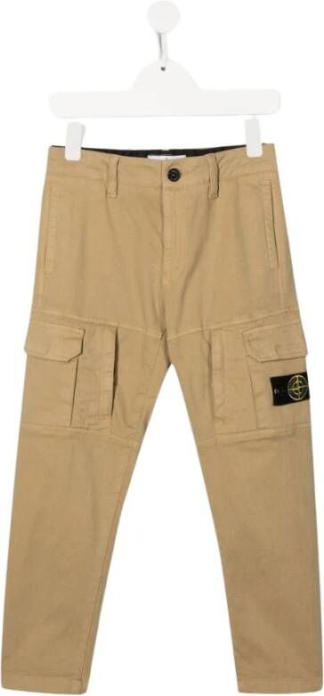 Stone Island Lange broeken Bruin Heren