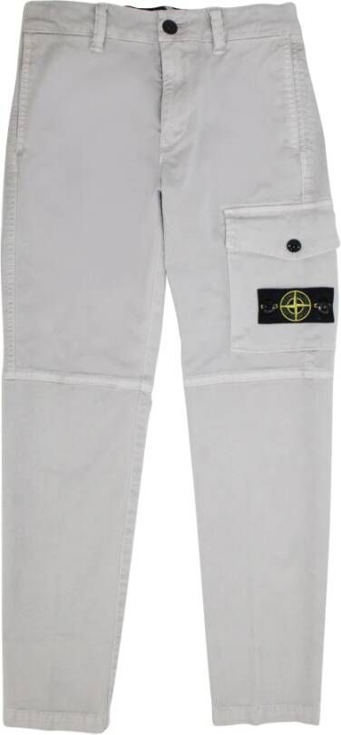 Stone Island Lange broeken Grijs Heren