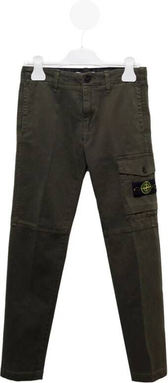 Stone Island Lange broeken Groen Heren