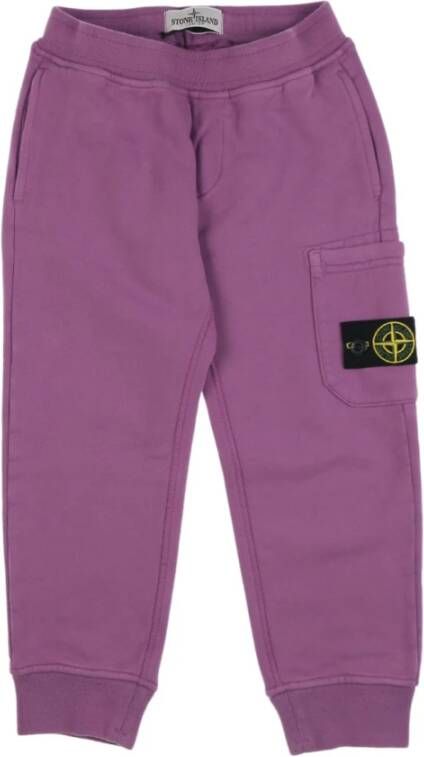Stone Island Sweatpants Paars Heren
