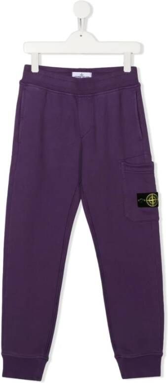 Stone Island Sweatpants Paars unisex