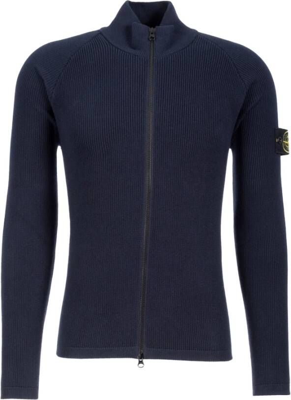 Stone Island Truien & Vesten Blauw Heren